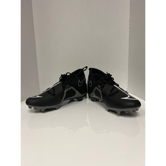 NEW! Nike Alpha Menace Pro 3 Mid Football Cleats Black Iron Grey Men\'s Size 13 main image 5
